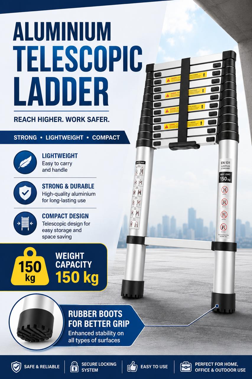 Aluminium Telescopic Ladder